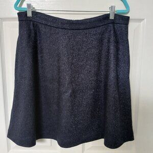 Banana Republic Navy A-Line Skirt - size 14
